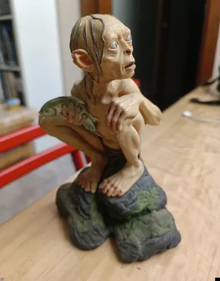 Estatua Gollum + Libro + DVD Ed. Coleccionista