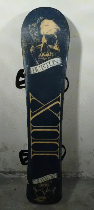 Tabla Snowboard Burton + Fijaciones Burton 162