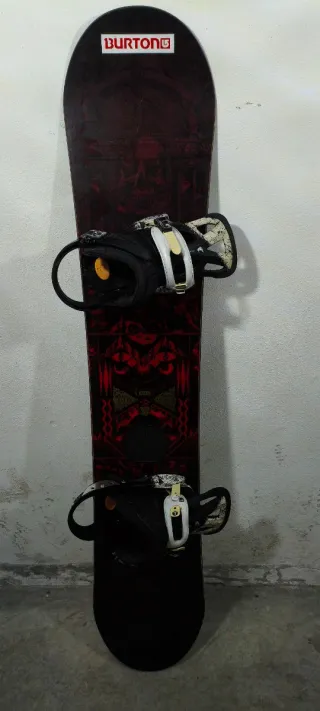 Tabla Snowboard Burton + Fijaciones Burton 162
