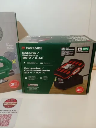 Parkside Sierra de calar 20V + Batería + Cargador