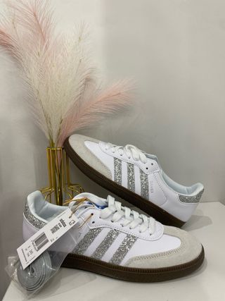 Adidas Samba Plataforma Glitter Talla 39