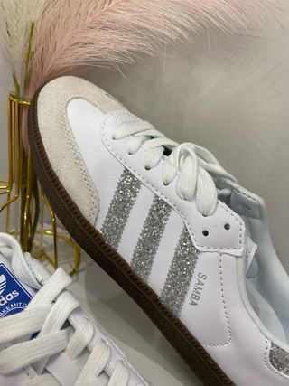 Adidas Samba Plataforma Glitter Talla 39