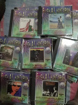 Lote CDs Euskal Kantariak