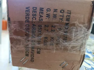 Árbol de Navidad Artificial Verde