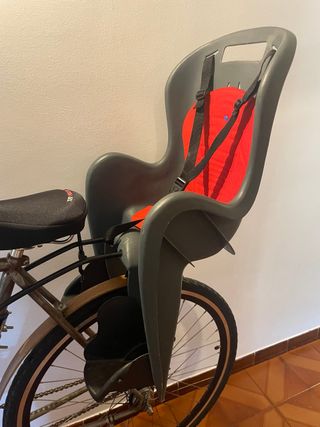 Silla portabebés para bicicleta