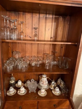 Vitrina/Aparador Madera Rústica