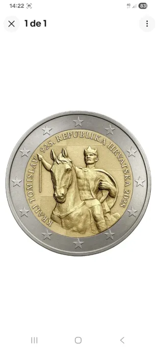2 € 🇭🇷 CROACIA 2025 *SC*