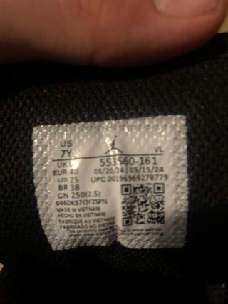 Nike Jordan 1 Low Rojas y Negras