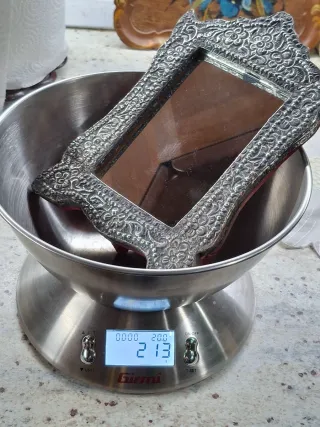 Specchio Argento antico