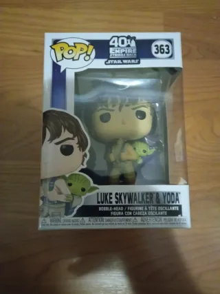 Funko Pop! Luke Skywalker & Yoda 363