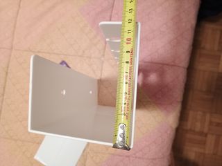 Vassoio Gestione Cavi Scrivania Bianco