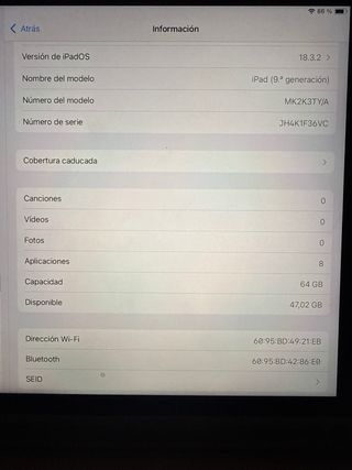 Apple iPad 9ª Gen Gris