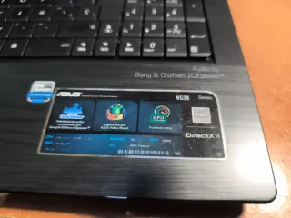 Portátil ASUS N53SV Negro