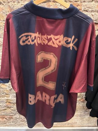 Camiseta FC Barcelona Retro 2000/01 XL