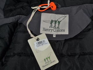 Anorak Henry Cotton Talla L Hombre Gris