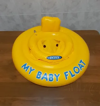 Flotador para niño Intex My Baby Float amarillo