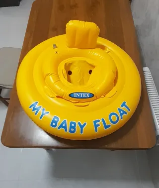 Flotador para niño Intex My Baby Float amarillo