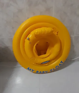 Flotador para niño Intex My Baby Float amarillo