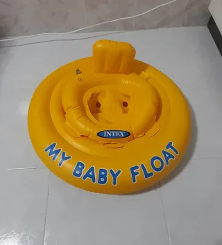 Flotador para niño Intex My Baby Float amarillo