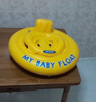 Flotador para niño Intex My Baby Float amarillo