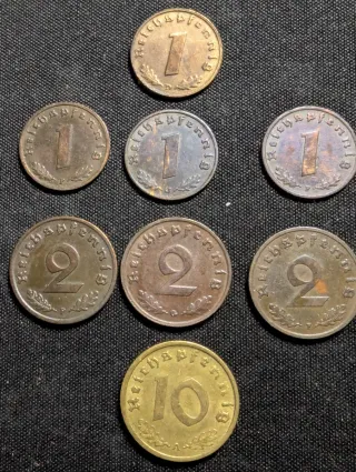 Monedas  alemanas del 3° Reich