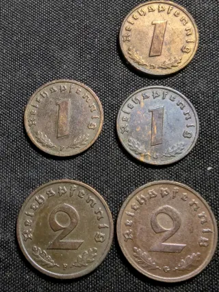 Monedas  alemanas del 3° Reich