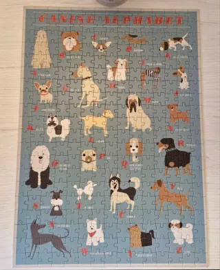 Puzzle Alfabeto Canino 300 Piezas