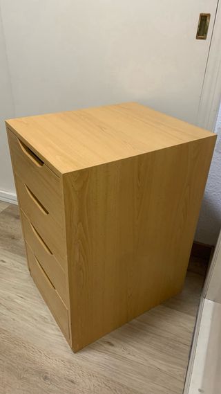 Cajonera de madera