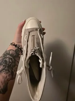 Converse Cuña Gris Cremallera