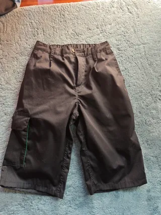 Pantalones cortos negros cargo