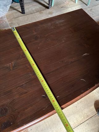 Mueble TV madera marrón