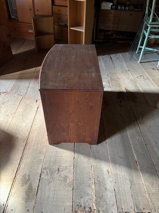 Mueble TV madera marrón