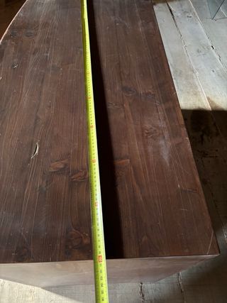 Mueble TV madera marrón