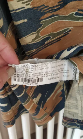 Camiseta Estampado Camuflaje