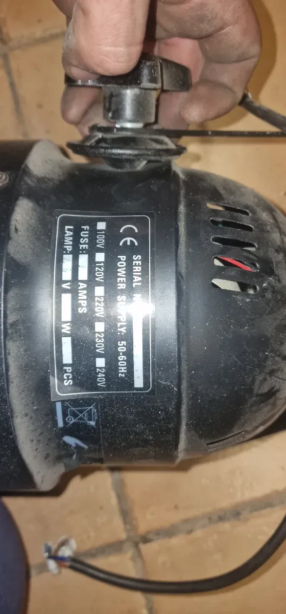 4 Focos LED para discoteca