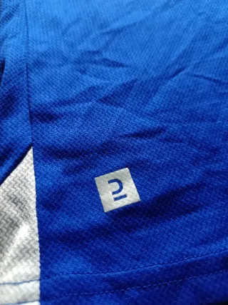 Maglietta sportiva Kipsta blu taglia M