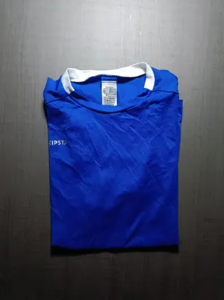 Maglietta sportiva Kipsta blu taglia M