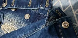 Chaqueta vaquera azul talla 8