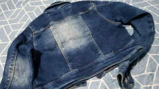 Chaqueta vaquera azul talla 8