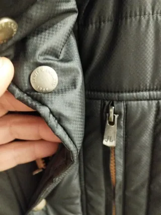 Abrigo Javier Lobato Talla L Negro