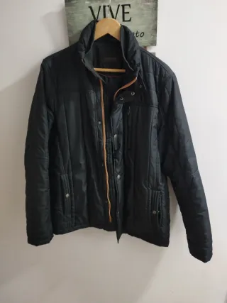 Abrigo Javier Lobato Talla L Negro