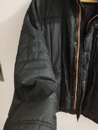 Abrigo Javier Lobato Talla L Negro