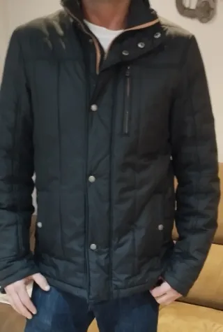 Abrigo Javier Lobato Talla L Negro