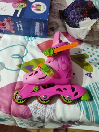 Patines Juguettos 3 Ruedas 2 en 1