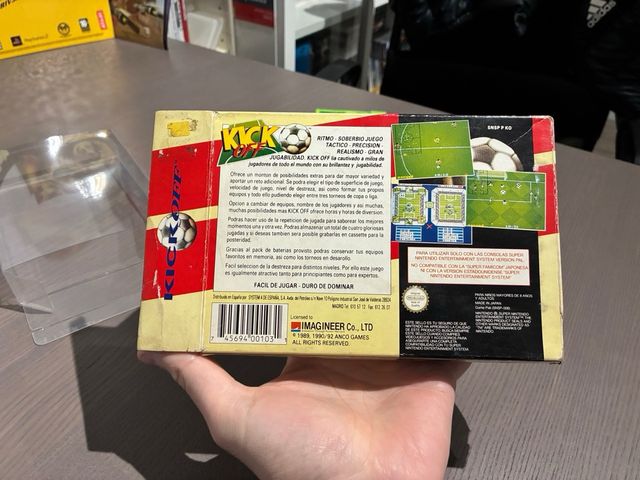 Kick Off Super Nintendo PAL