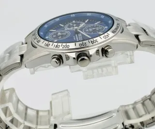 Reloj Seiko Chronograph Hombre Azul/Plata