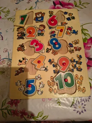 Puzzle madera vehículos (8 piezas)