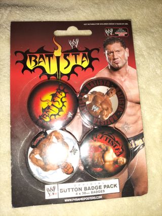 Chapas WWE Batista Pack 4uds