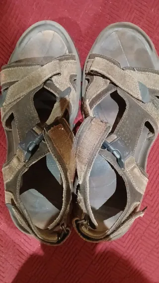 Chanclas Quechua Marrones Hombre Talla 46