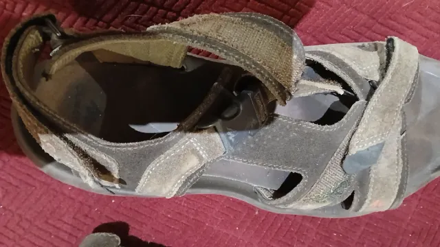 Chanclas Quechua Marrones Hombre Talla 46